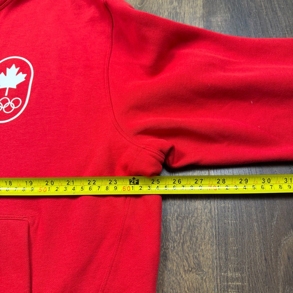 Lululemon Team Canada 2026 Olympics Promo Steady State Hoodie Men's XL Red - Picture 8 of 13